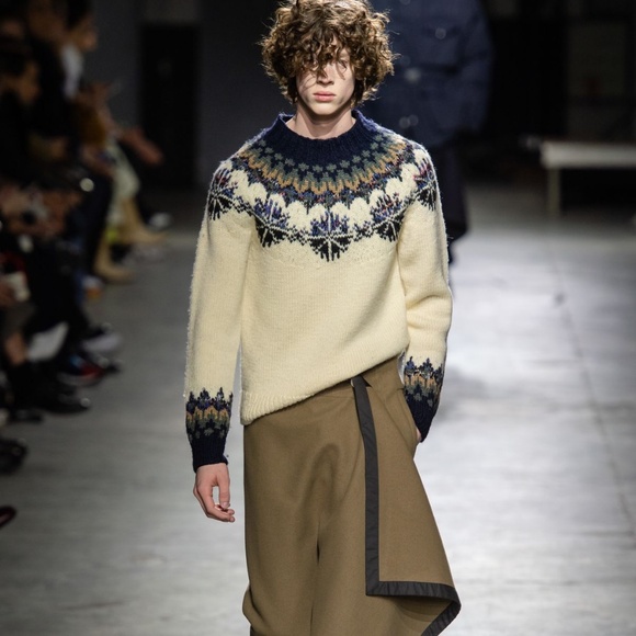 BUFFALO zip up cadigan. FAIRISLE - Picture 3 of 7